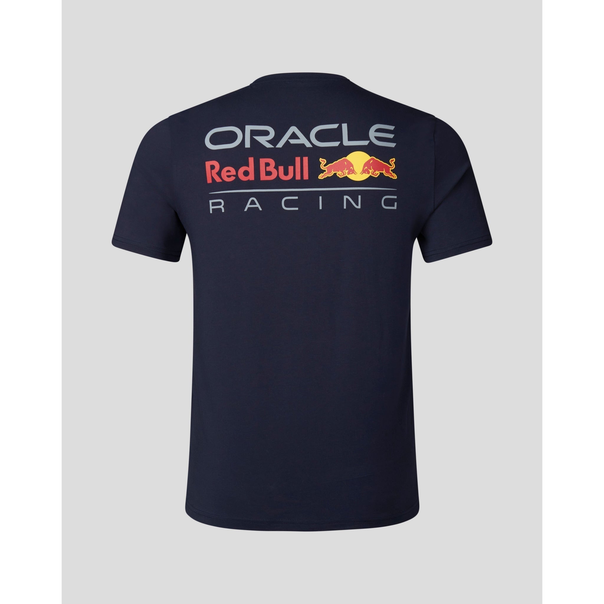 Red Bull Racing F1 Core Color Logo T-shirt - Night Sky/White T-shirts Light Gray