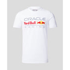 Red Bull Racing F1 Large Front Logo T-shirt - Flame Scarlet/Grey/Night Sky/White T-shirts Lavender