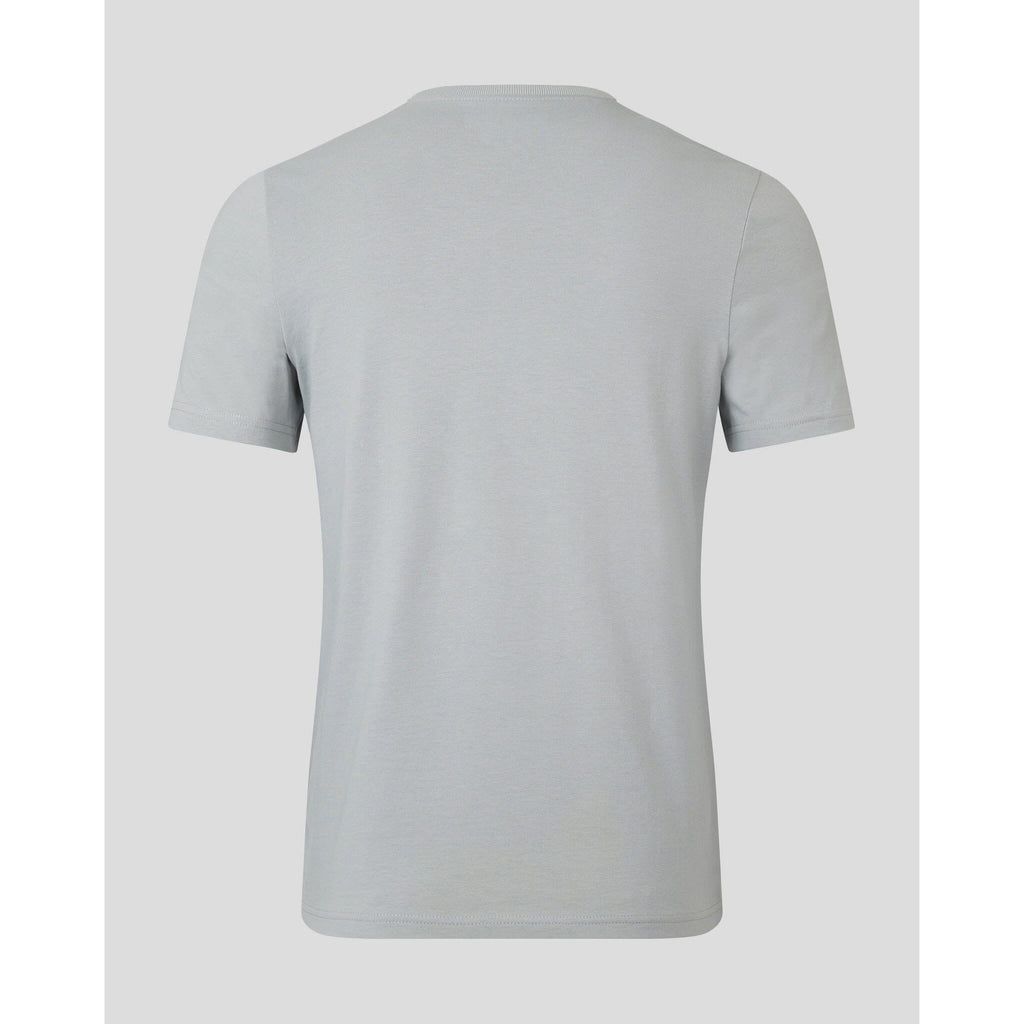 Red Bull Racing F1 Large Front Logo T-shirt - Flame Scarlet/Grey/Night Sky/White T-shirts Light Gray