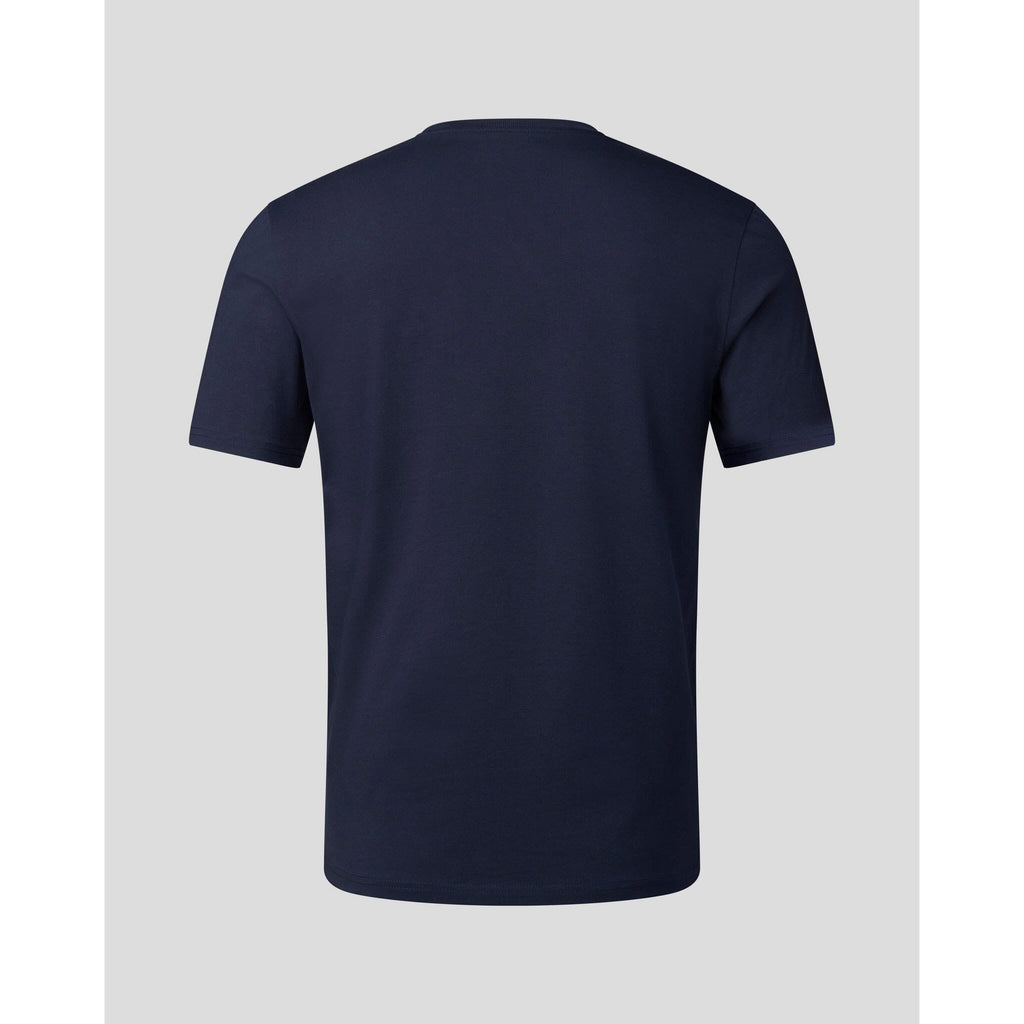 Red Bull Racing F1 Large Front Logo T-shirt - Flame Scarlet/Grey/Night Sky/White T-shirts Light Gray