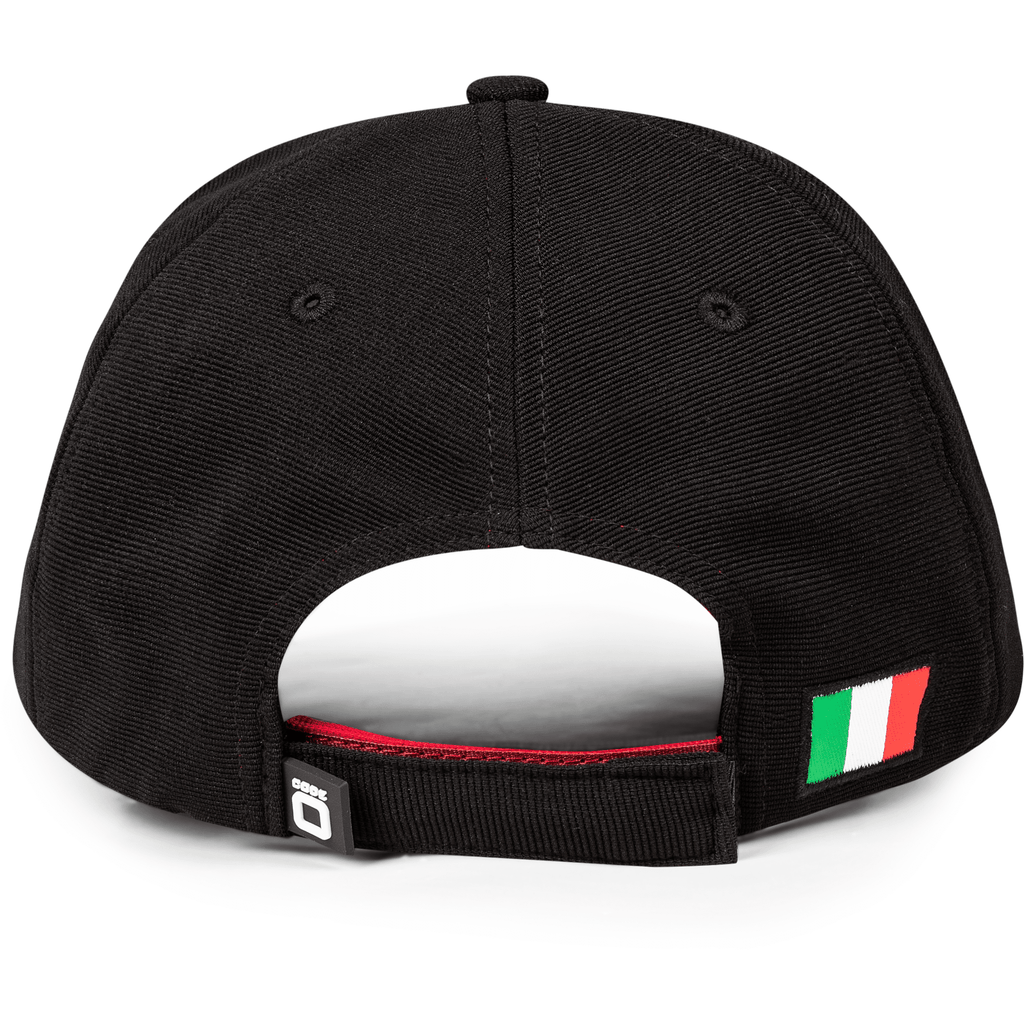 Alfa Romeo Racing F1 Special Edition Italy GP Baseball Hat- Black Hats Black