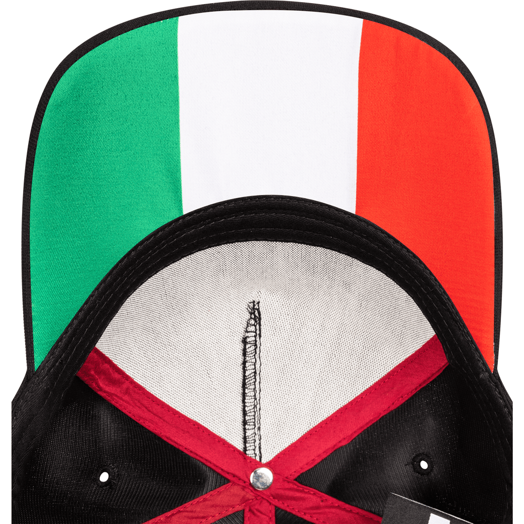Alfa Romeo Racing F1 Special Edition Italy GP Baseball Hat- Black Hats Antique White