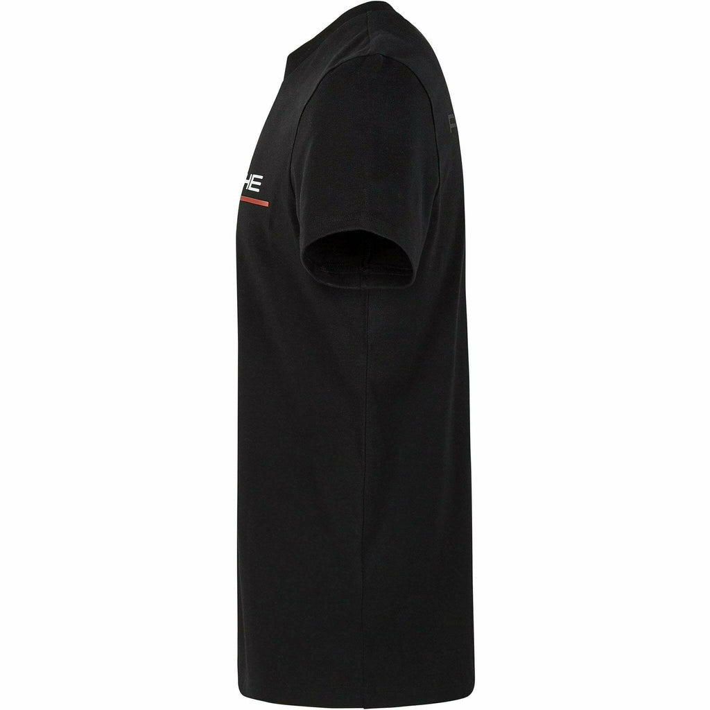 Porsche Motorsport Men's Black T-Shirt T-shirts Black