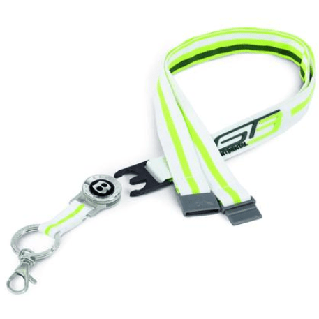 Bentley Motorsports Racing GT3 Lanyard Lanyard Green Yellow