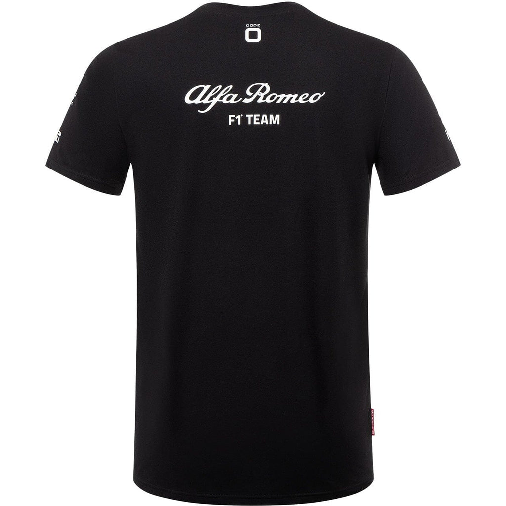 Alfa Romeo Racing F1 2023 Kids Team T-Shirt- Black T-shirts Alfa Romeo 