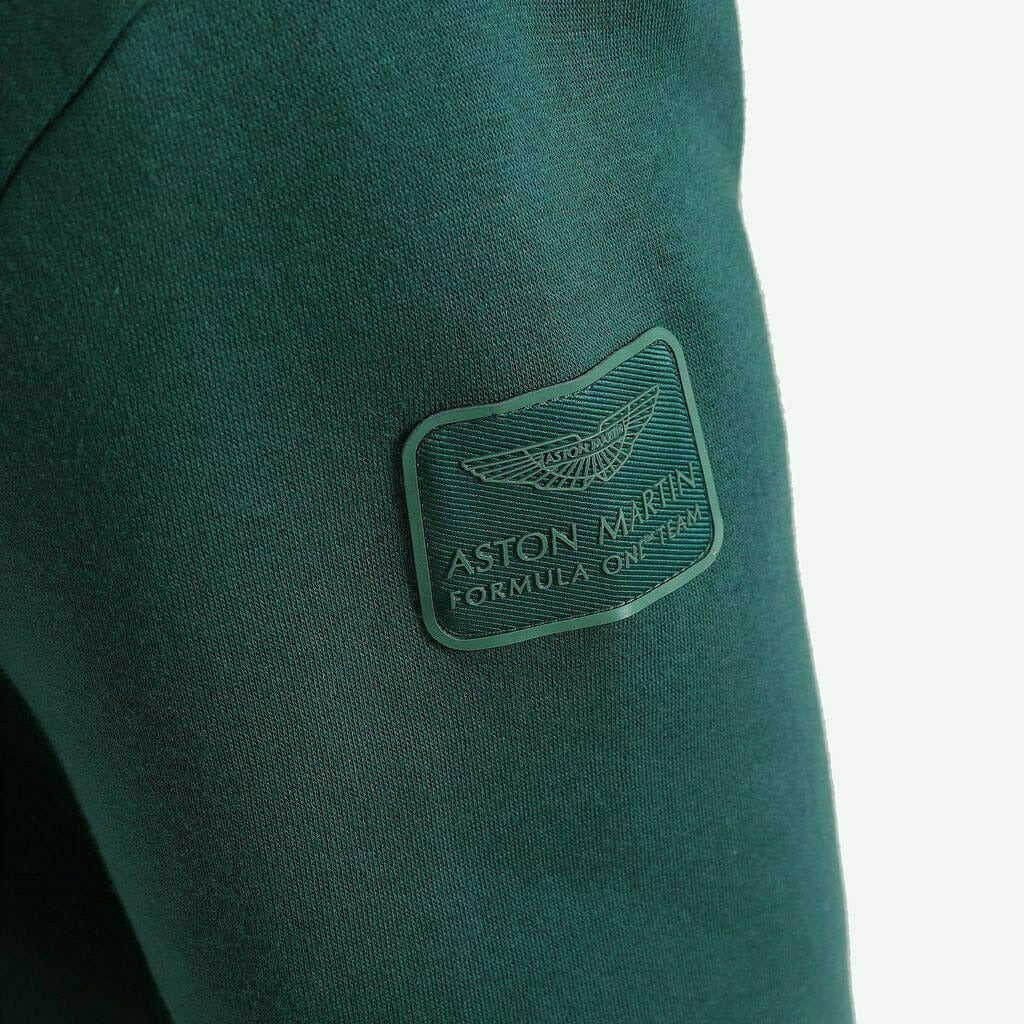 Aston Martin F1 Men's Essential Zip-Up Hoody -Green Hoodies Dark Slate Gray