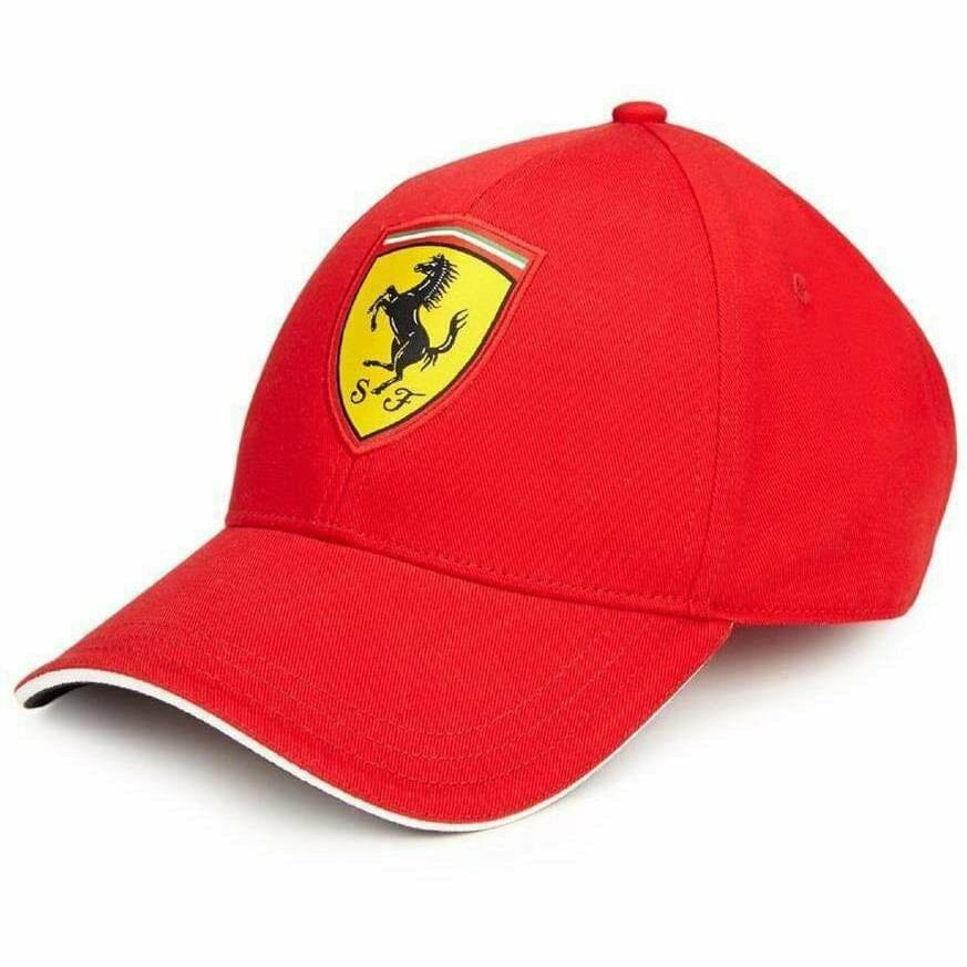 Scuderia Ferrari Red Classic Kids Hat-Red Hats Red