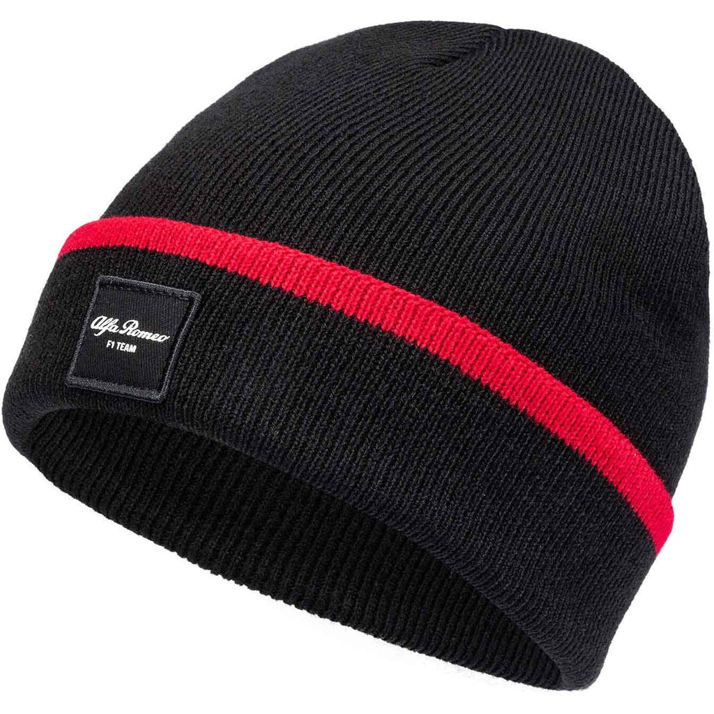 Alfa Romeo Racing F1 2023 Team Beanie - Black Hats Black