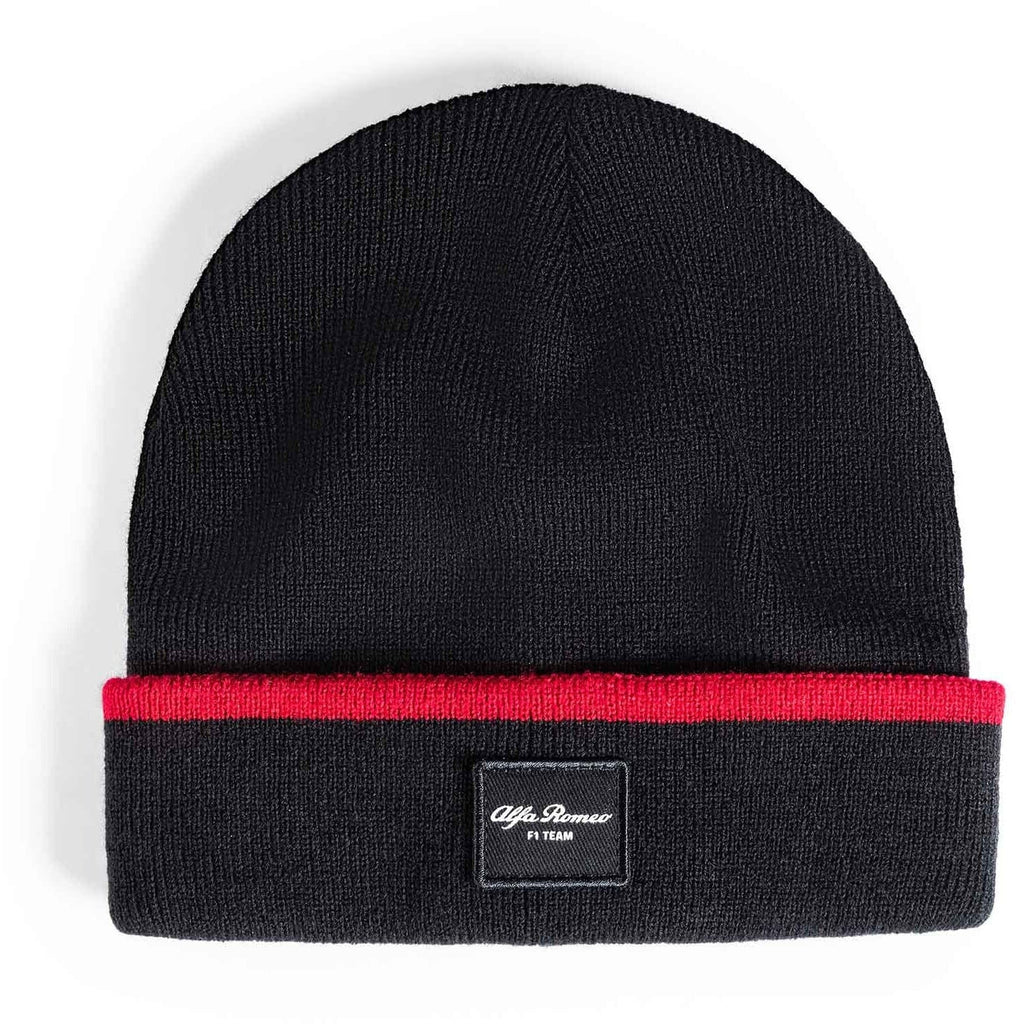 Alfa Romeo Racing F1 2023 Team Beanie - Black Hats Black