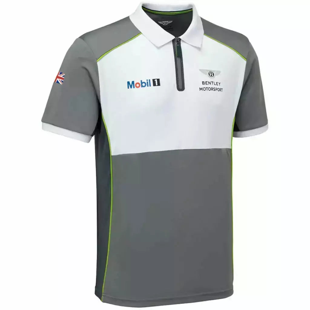 Bentley Motorsports Men's Team Polo Shirt Polos Dim Gray