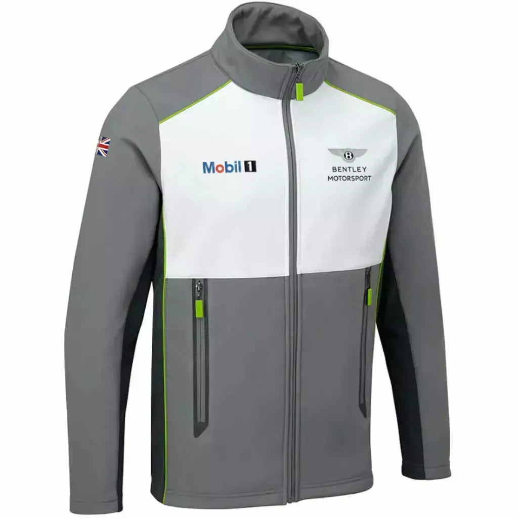 Bentley Motorsports Men's Team Softshell Jacket Jackets Dim Gray