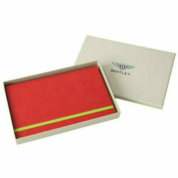 Bentley Motorsports Notebook  - White/Red/Blue Office Firebrick