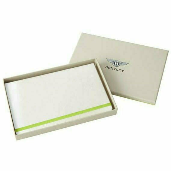 Bentley Motorsports Notebook  - White/Red/Blue Office Light Gray