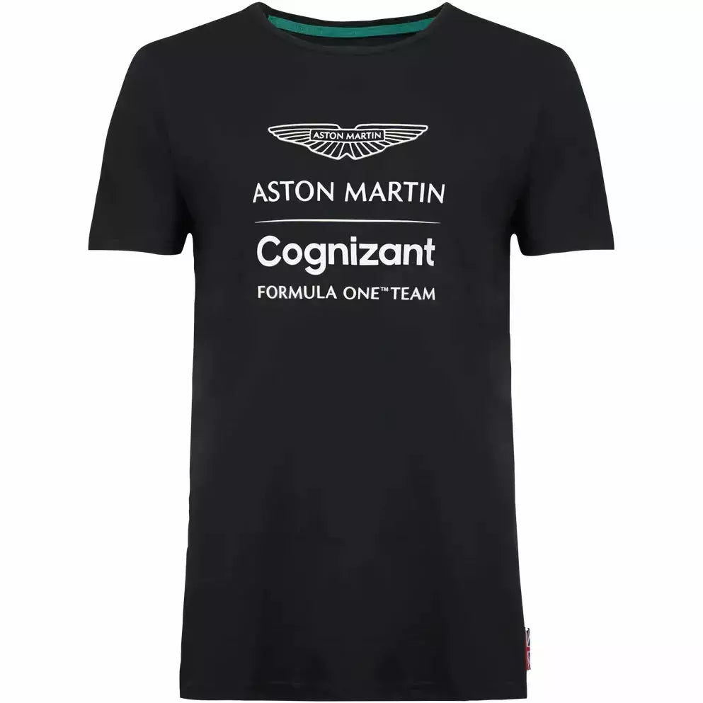 Aston Martin Cognizant F1 Women's Lifestyle T-Shirt T-shirts Black