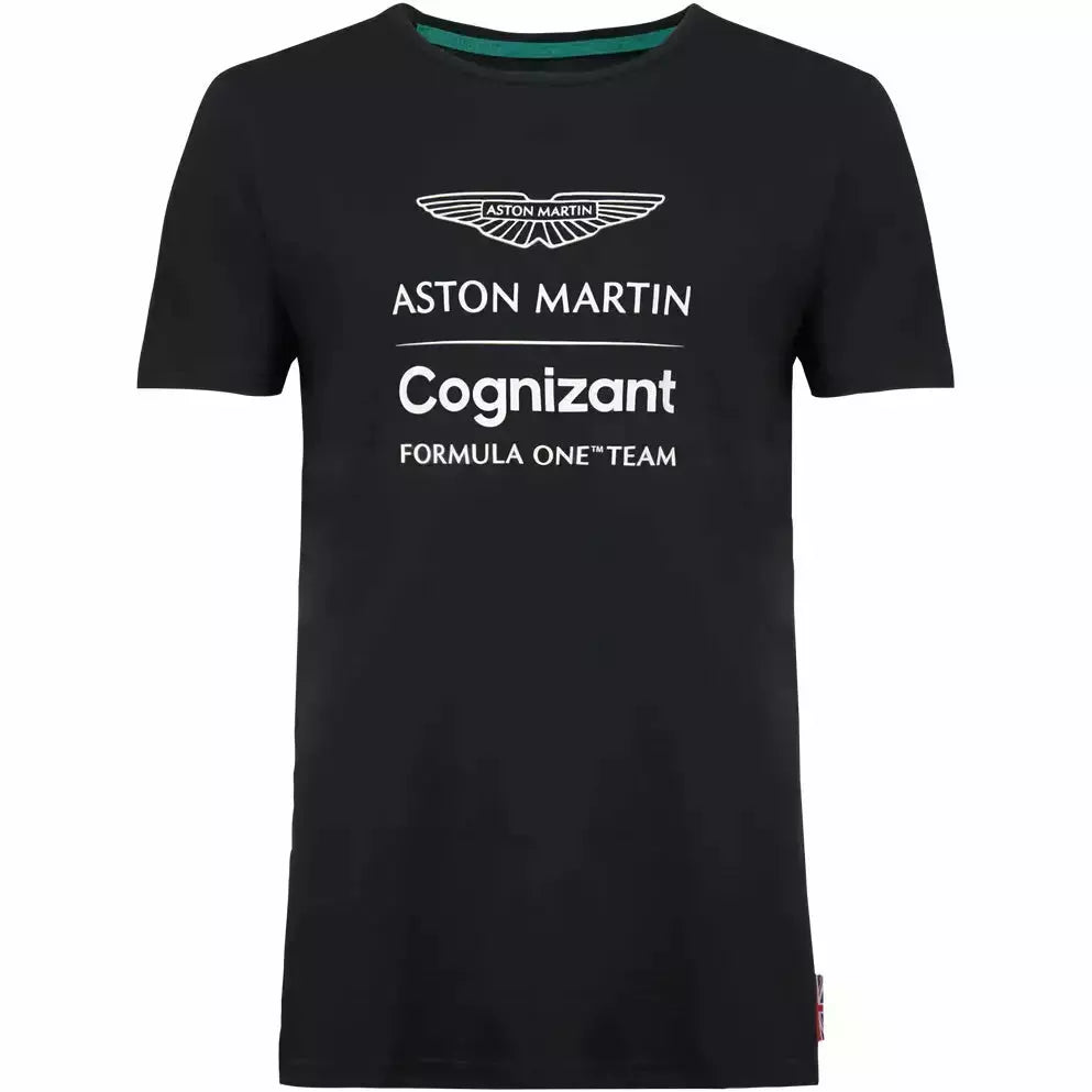Aston Martin Cognizant F1 Men's Lifestyle T-Shirt T-shirts Black