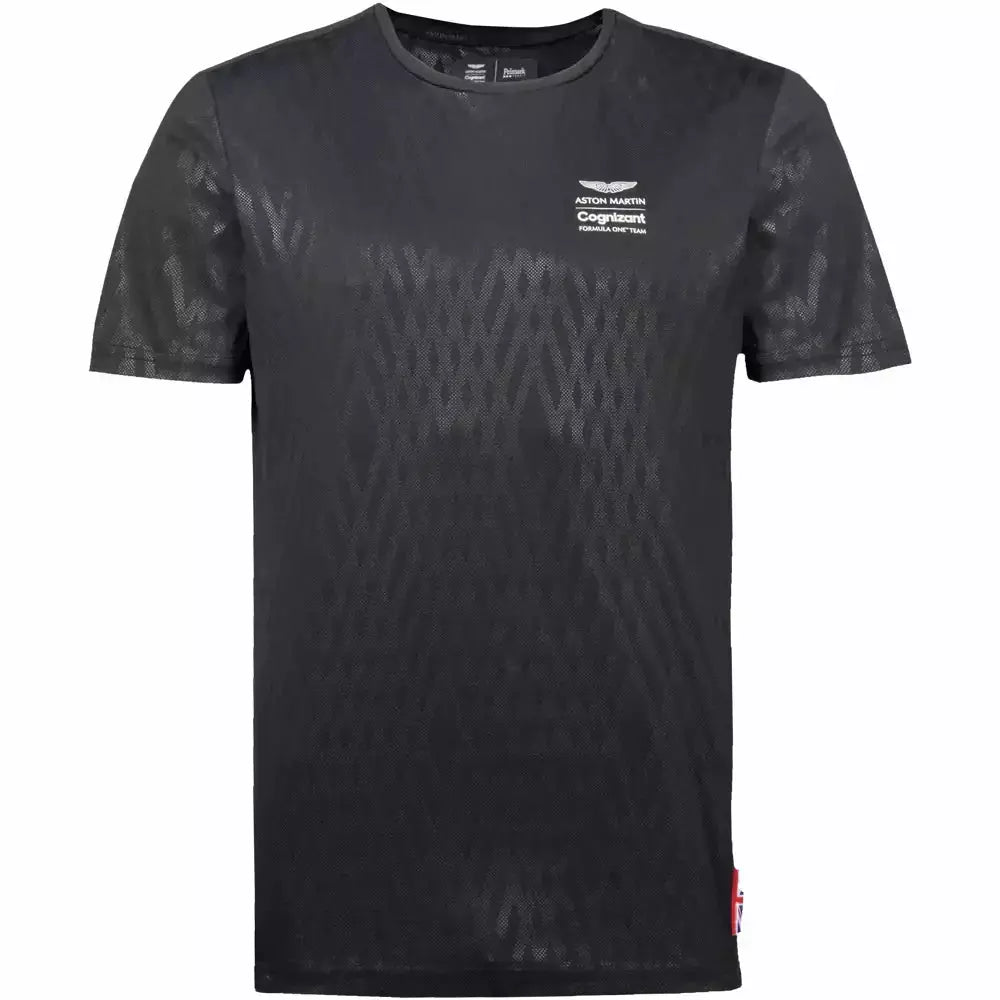 Aston Martin Cognizant F1 Men's Lifestyle Technical T-Shirt T-shirts Dark Slate Gray