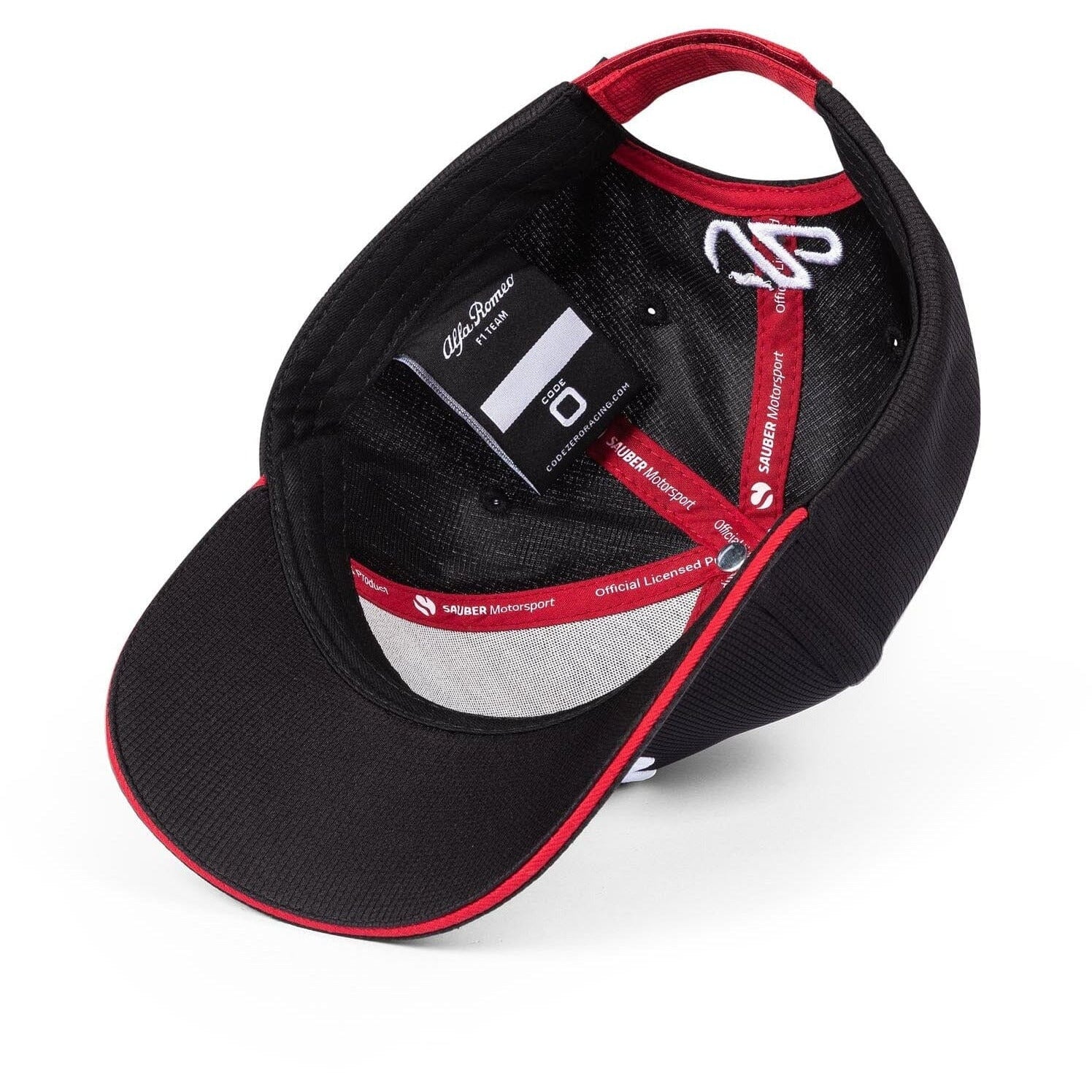 Alfa Romeo Racing F1 2023 Valtteri Bottas #77 Team Hat - Black Hats Gray