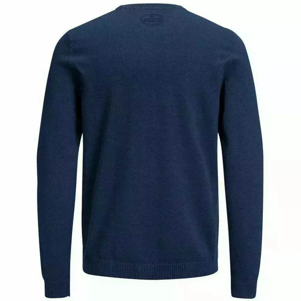 Bugatti Men's Classic Light Sweater Blue Sweaters Dark Slate Gray