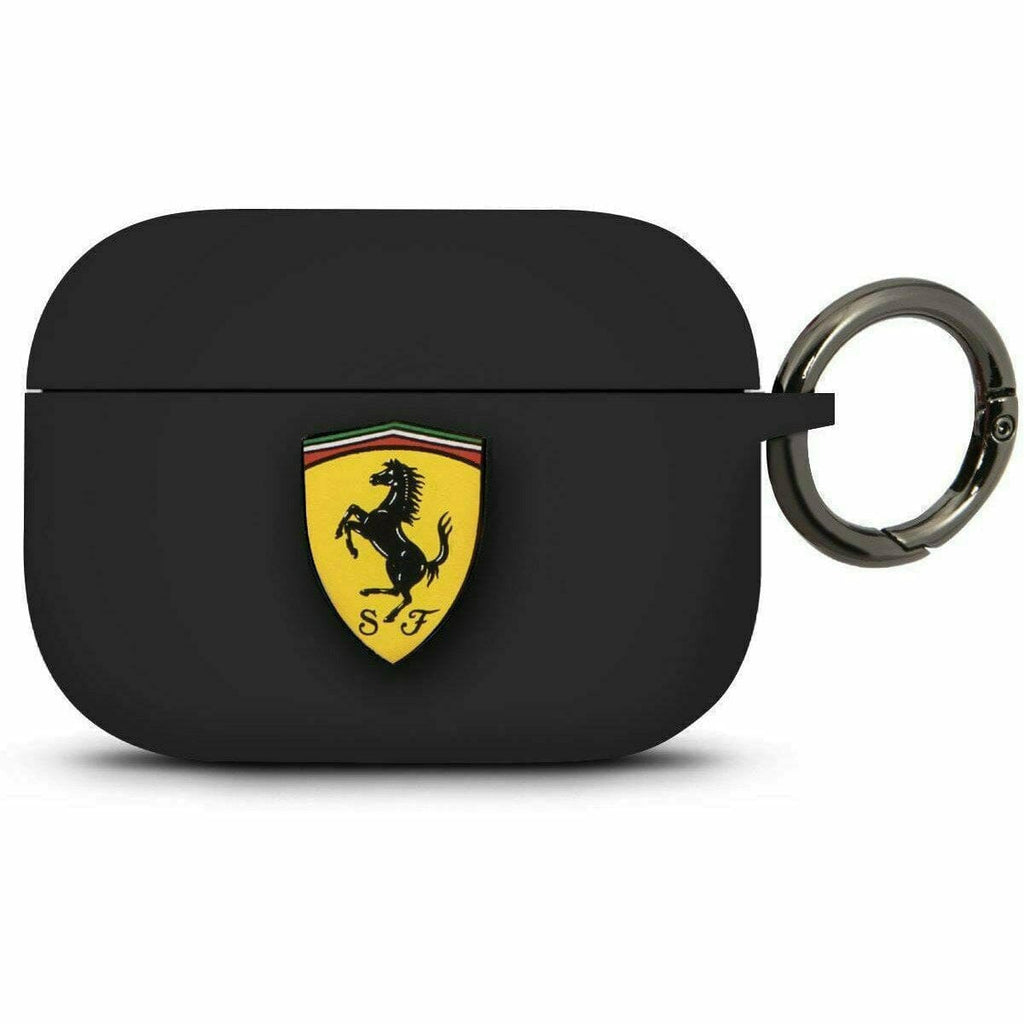 Scuderia Ferrari SILICONE CASE COVER FOR AIRPODS WITH RING Phone Cases Dark Slate Gray