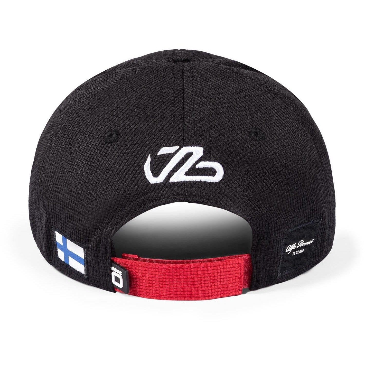 Alfa Romeo Racing F1 2023 Valtteri Bottas #77 Team Hat - Black Hats Dark Slate Gray
