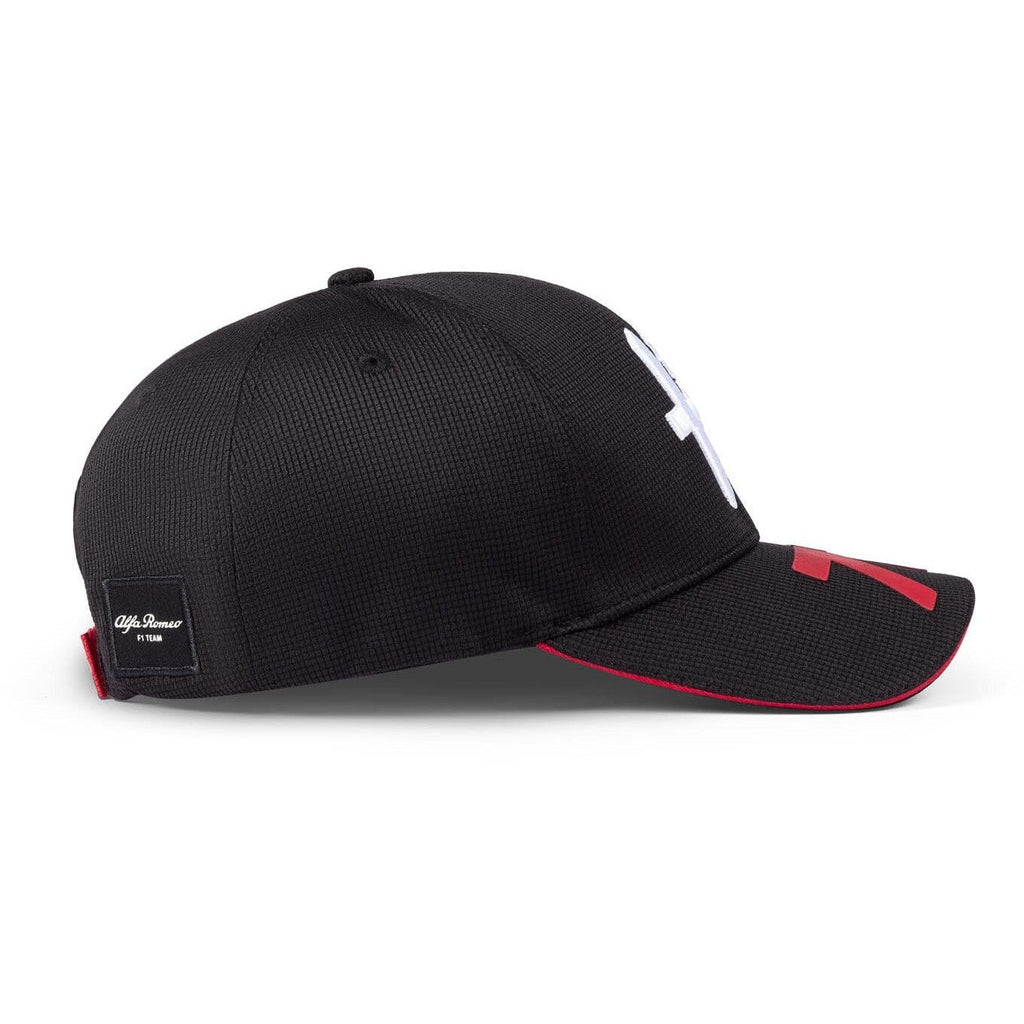 Alfa Romeo Racing F1 2023 Valtteri Bottas #77 Team Hat - Black Hats Dark Slate Gray