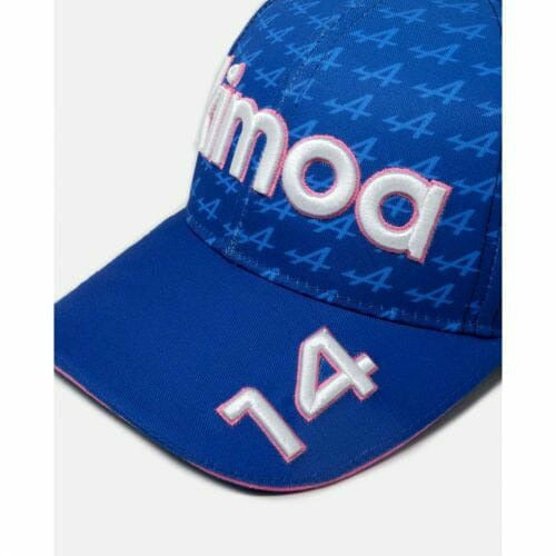 Alpine Racing F1 2022 Kimoa Team Fernando Alonso Blue Hat - Baseball/Flatbrim Hats Midnight Blue
