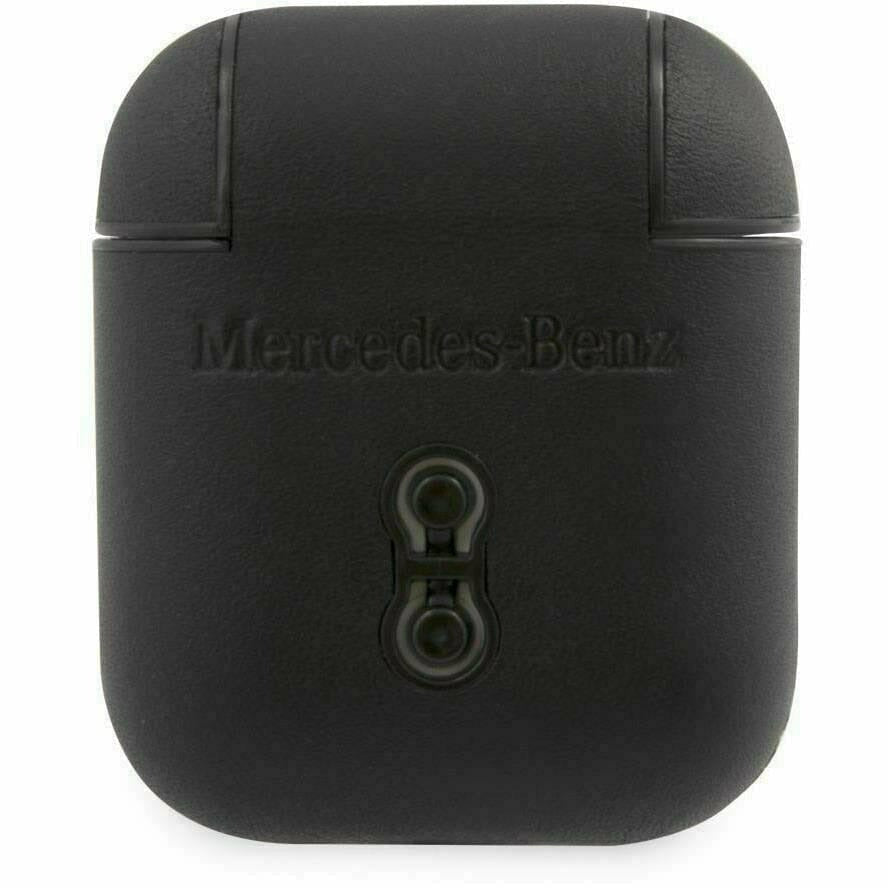 Mercedes-AMG Petronas Black leather Airpod Cover- Airpod 1/2/Pro/3 Phone Cases Dark Slate Gray