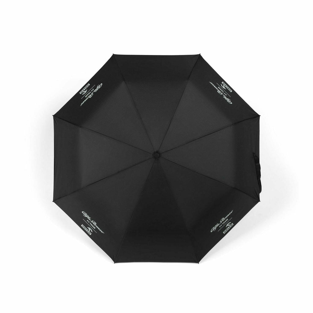 Alfa Romeo Racing F1 Compact Umbrella - Black Umbrellas Dark Slate Gray