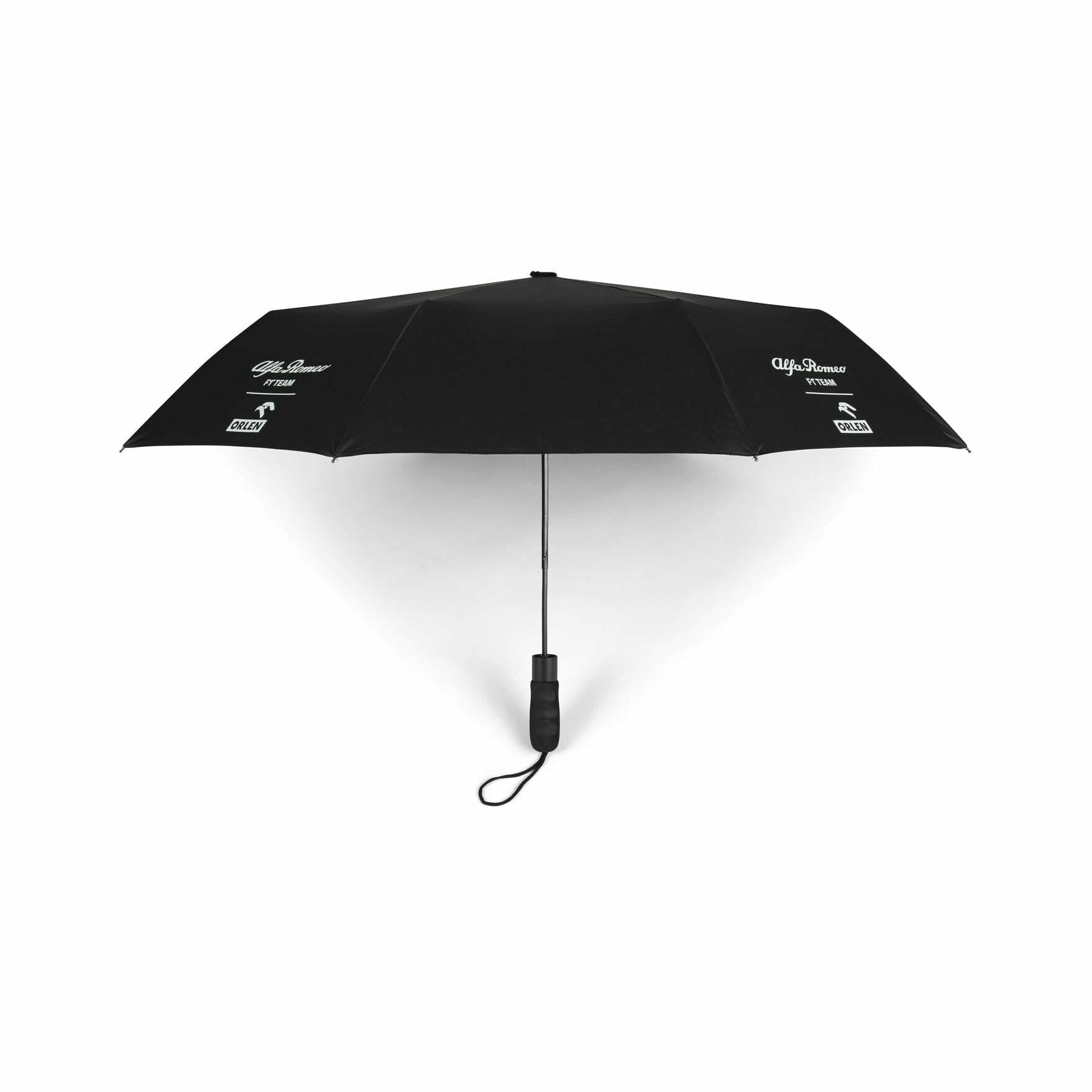 Alfa Romeo Racing F1 Compact Umbrella - Black Umbrellas Lavender
