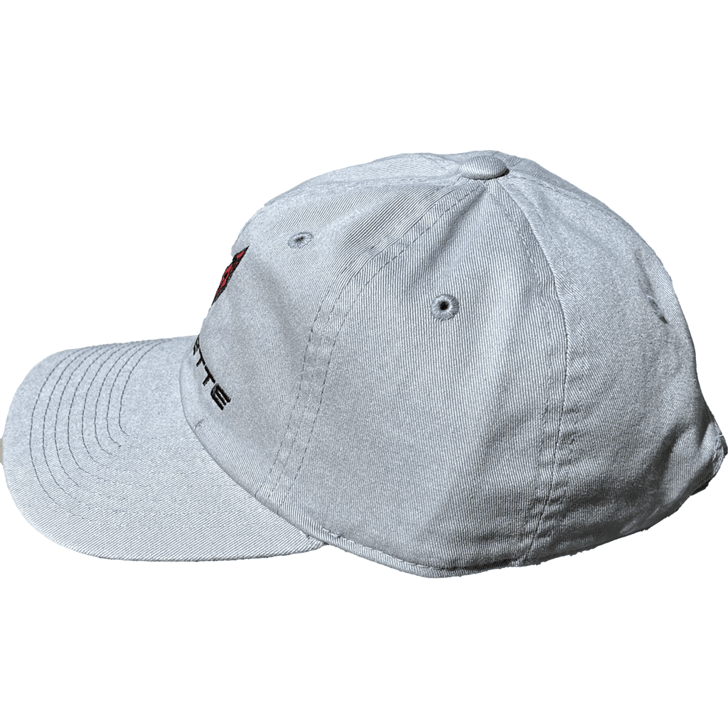 Corvette C7 Logo Baseball Hat Hats Gray