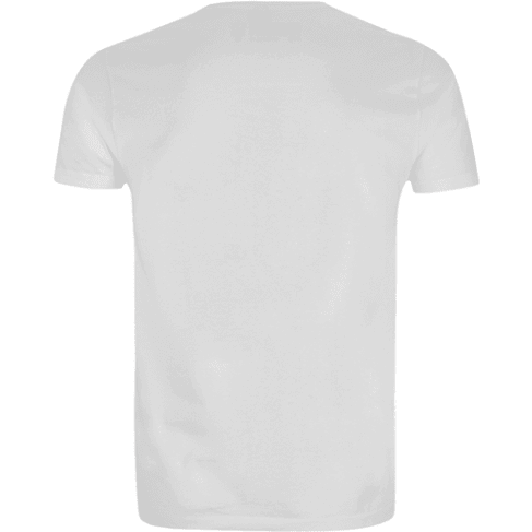 Maserati Classiche Men's Logo T-Shirt White T-shirts Light Gray