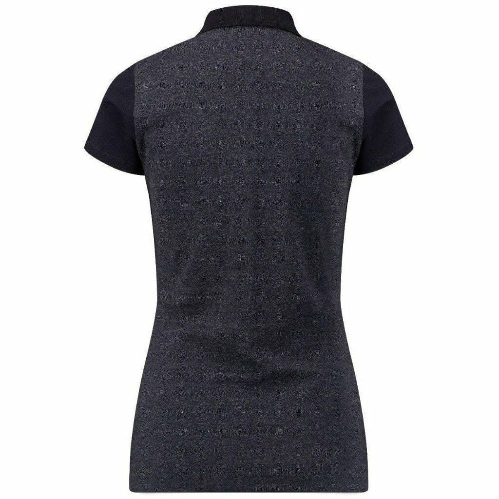 Aston Martin Red Bull Racing Formula 1 Women's Blue Seasonal Polo Polos Dark Slate Gray