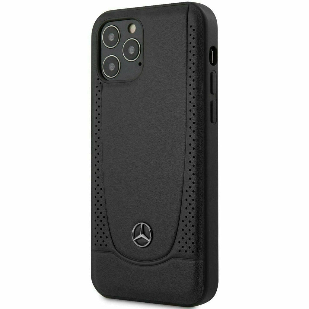 Mercedes-Benz AMG Petronas Leather Black/Red Perforated Urban Collection - iPhone 13 Phone Cases Dark Slate Gray