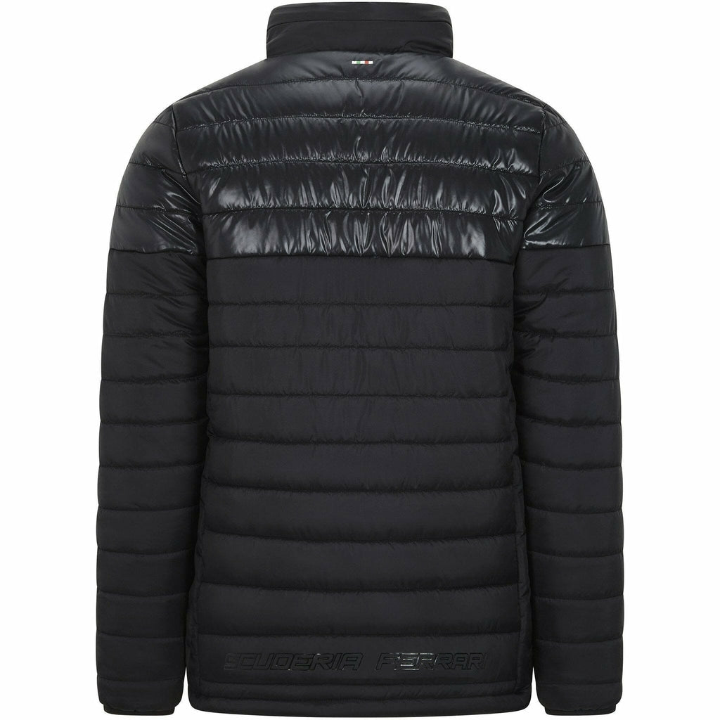 Scuderia Ferrari F1 Men's Padded Jacket- Black/Red Jackets Dark Slate Gray
