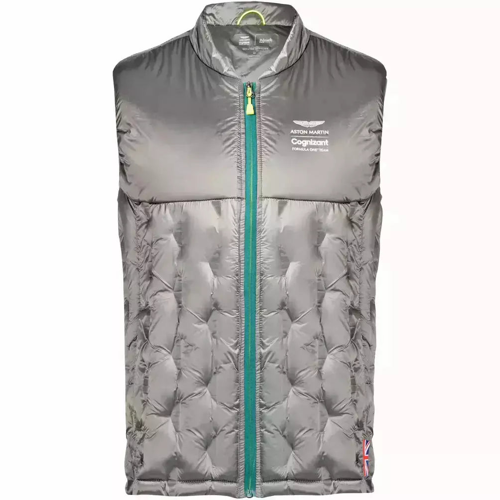 Aston Martin Cognizant F1 Lifestyle Vest Vest Light Slate Gray