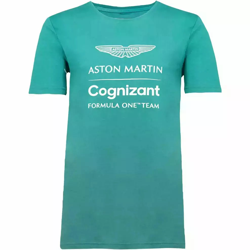 Aston Martin Cognizant F1 Men's Lifestyle T-Shirt T-shirts Cadet Blue