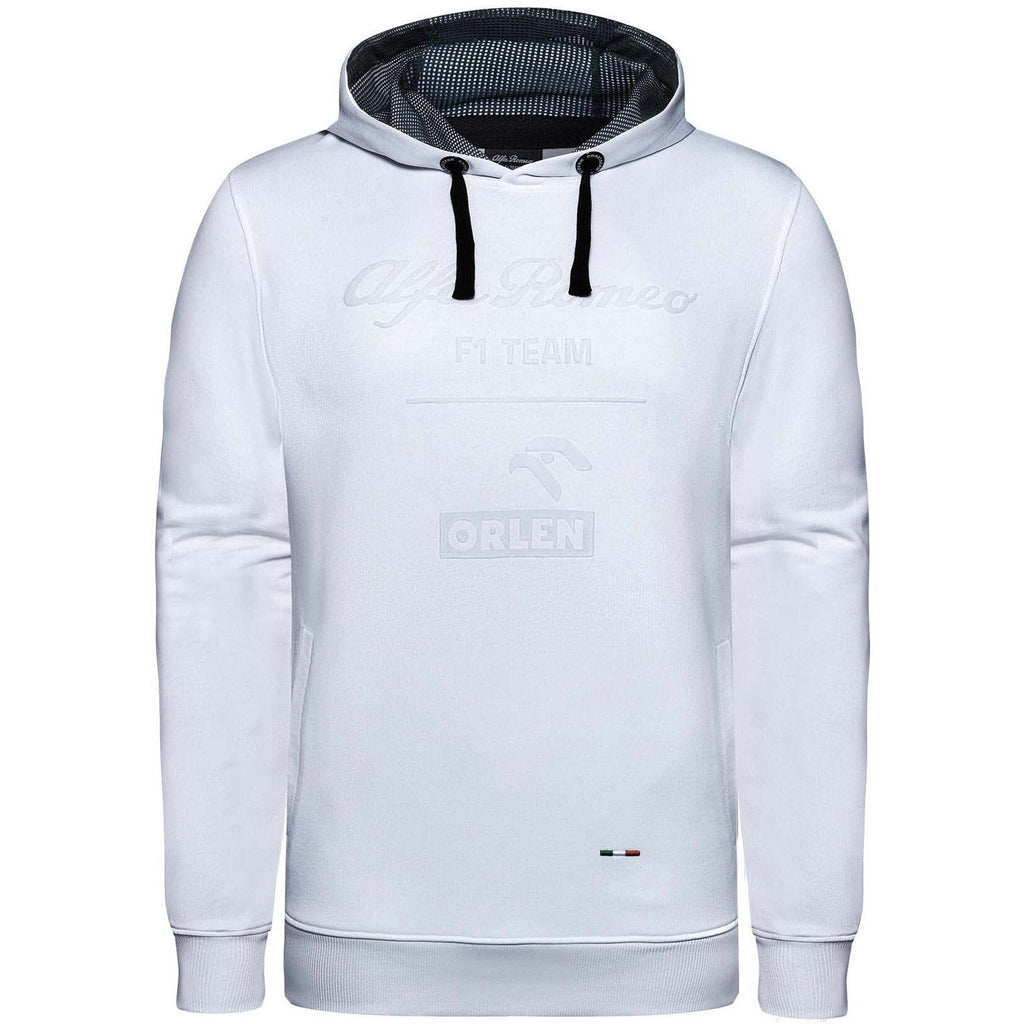 Alfa Romeo Racing F1 Pole Position Hoodie Hoodies Light Gray