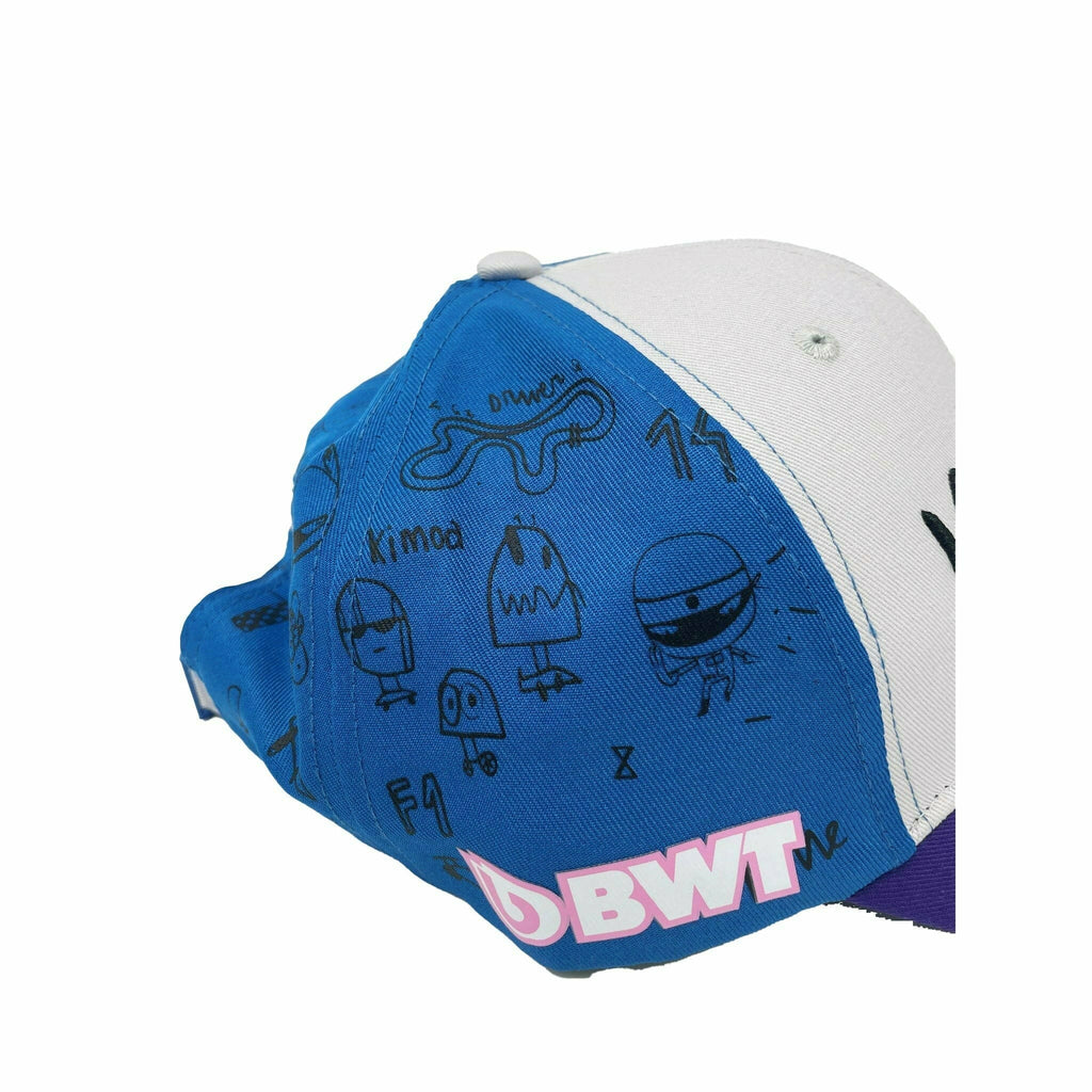 Alpine Racing F1 2022 Kimoa Team Fernando Alonso Japan GP Hat - Purple Hats Light Gray