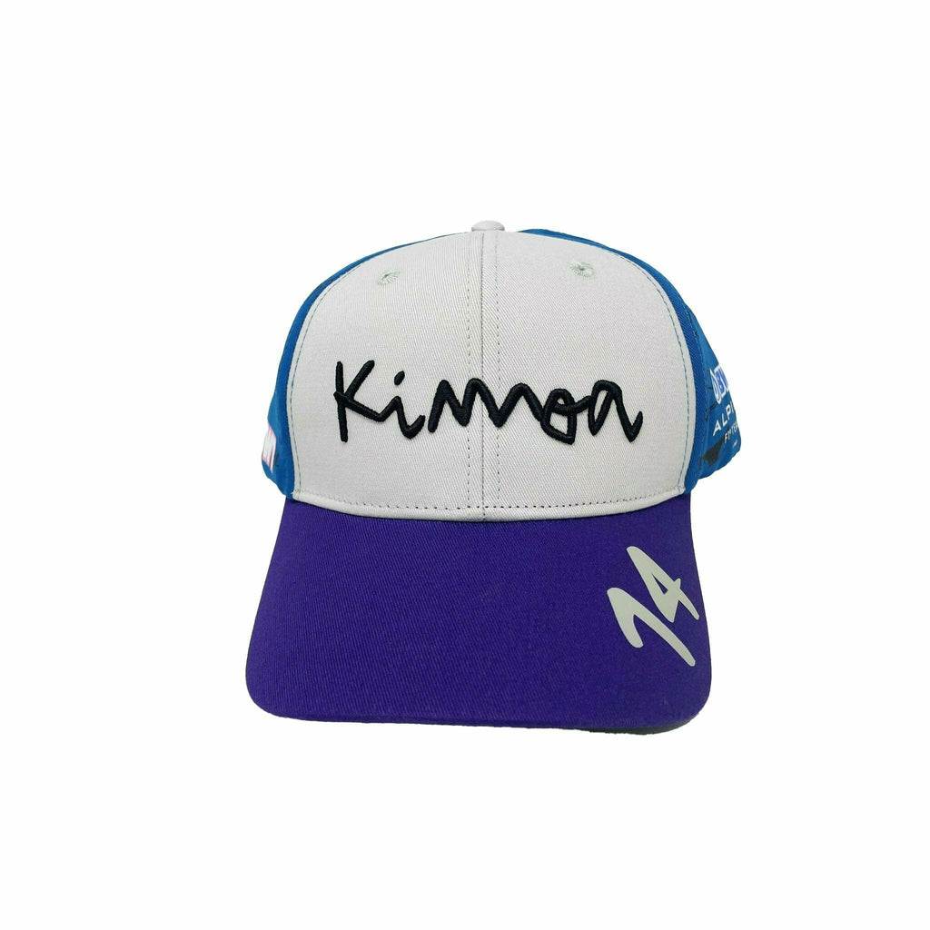 Alpine Racing F1 2022 Kimoa Team Fernando Alonso Japan GP Hat - Purple Hats Midnight Blue
