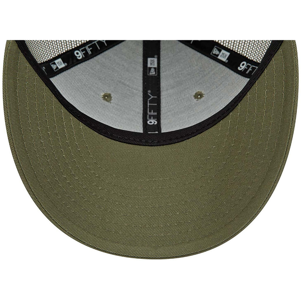 McLaren Racing NEW ERA 9FIFTY Snapback Cap - Dark Green Hats Dim Gray