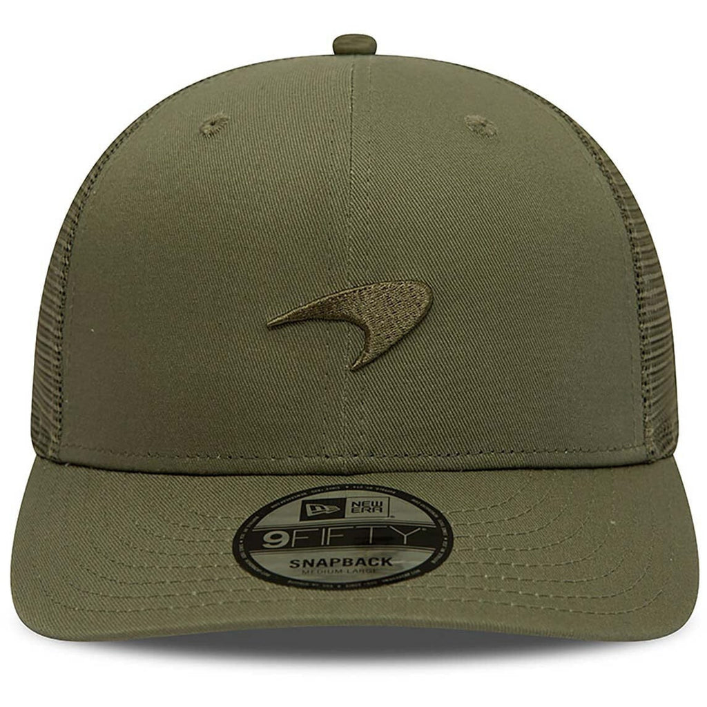 McLaren Racing NEW ERA 9FIFTY Snapback Cap - Dark Green Hats Dark Olive Green