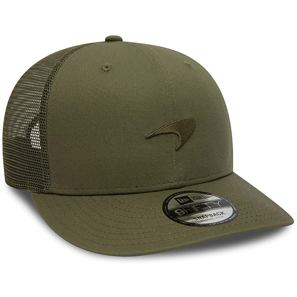 McLaren Racing NEW ERA 9FIFTY Snapback Cap - Dark Green Hats Dark Olive Green
