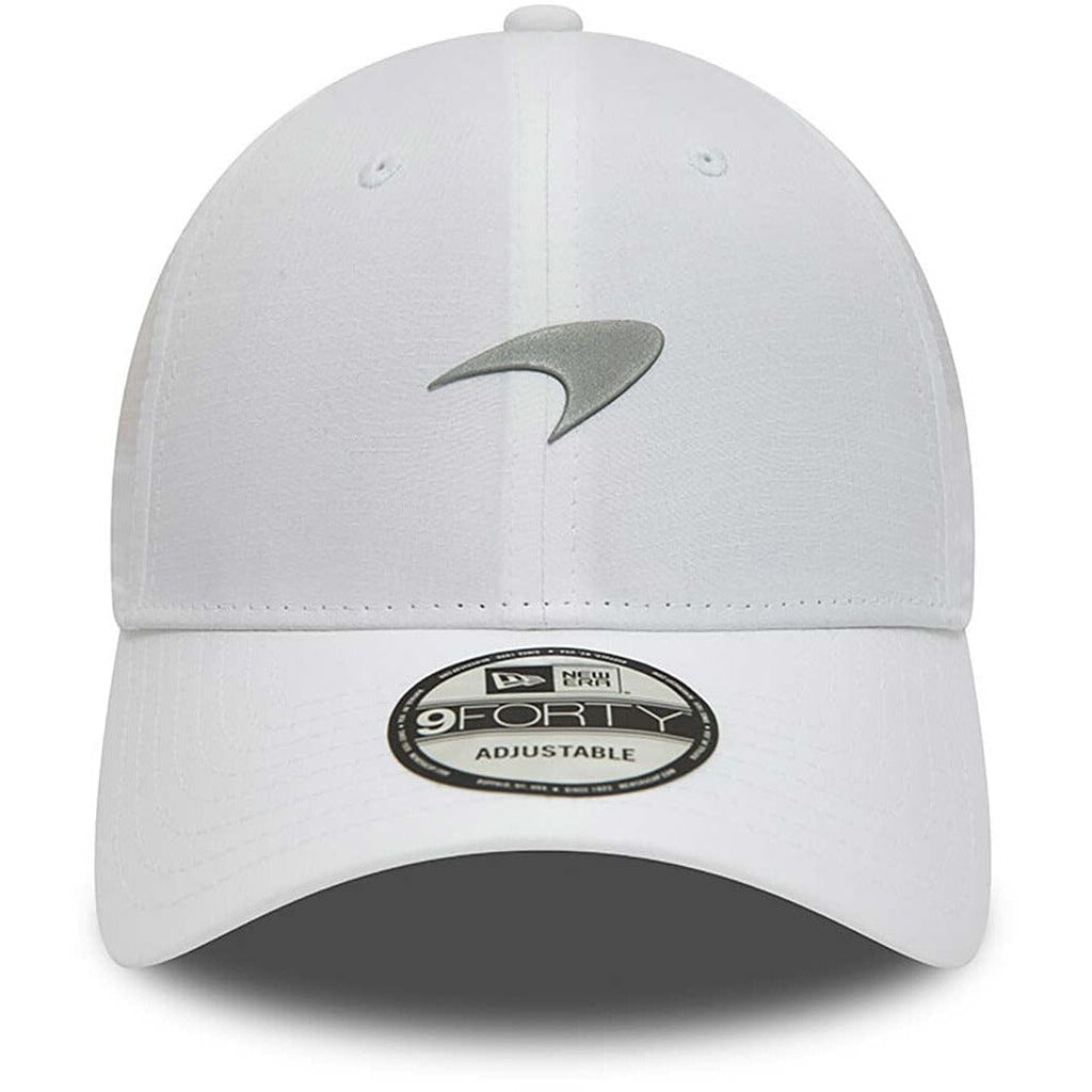 McLaren Racing NEW ERA 9FORTY Lifestyle Adjustable Cap - White Hats Light Gray