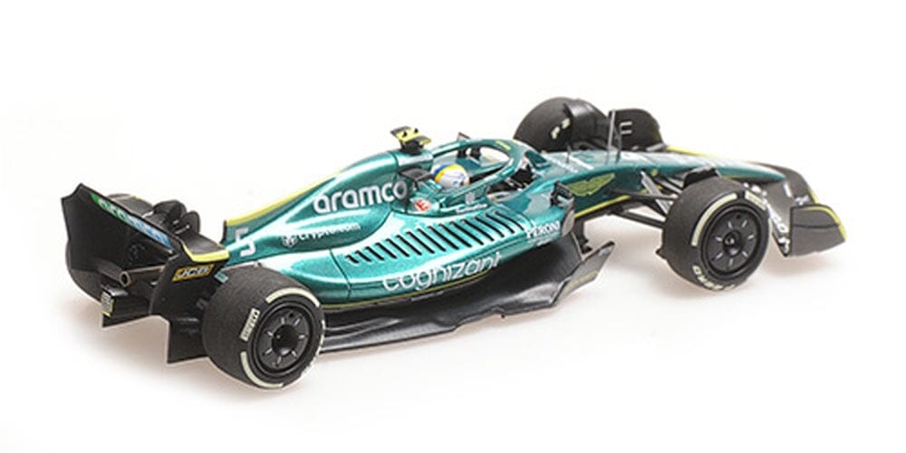 Aston Martin F1 Sebastian Vettel #5 AMR22 Australian GP 1:43 Model Car - Minichamps Model Cars Aston Martin F1 