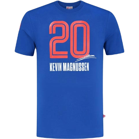 Haas Racing F1 Men's Kevin Magnussen T-Shirt T-shirts Dark Slate Blue