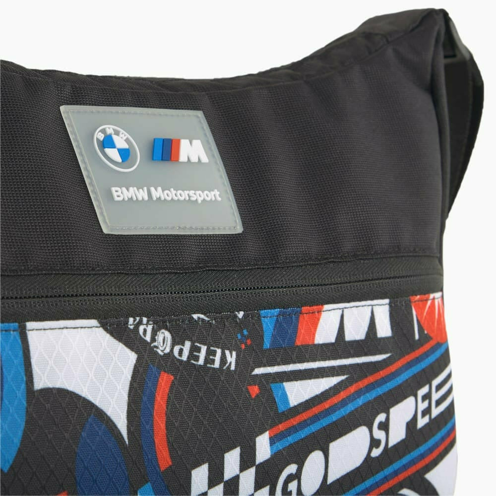 BMW "M" Motorsport Puma Statement Small Messenger Bag Bags Light Gray