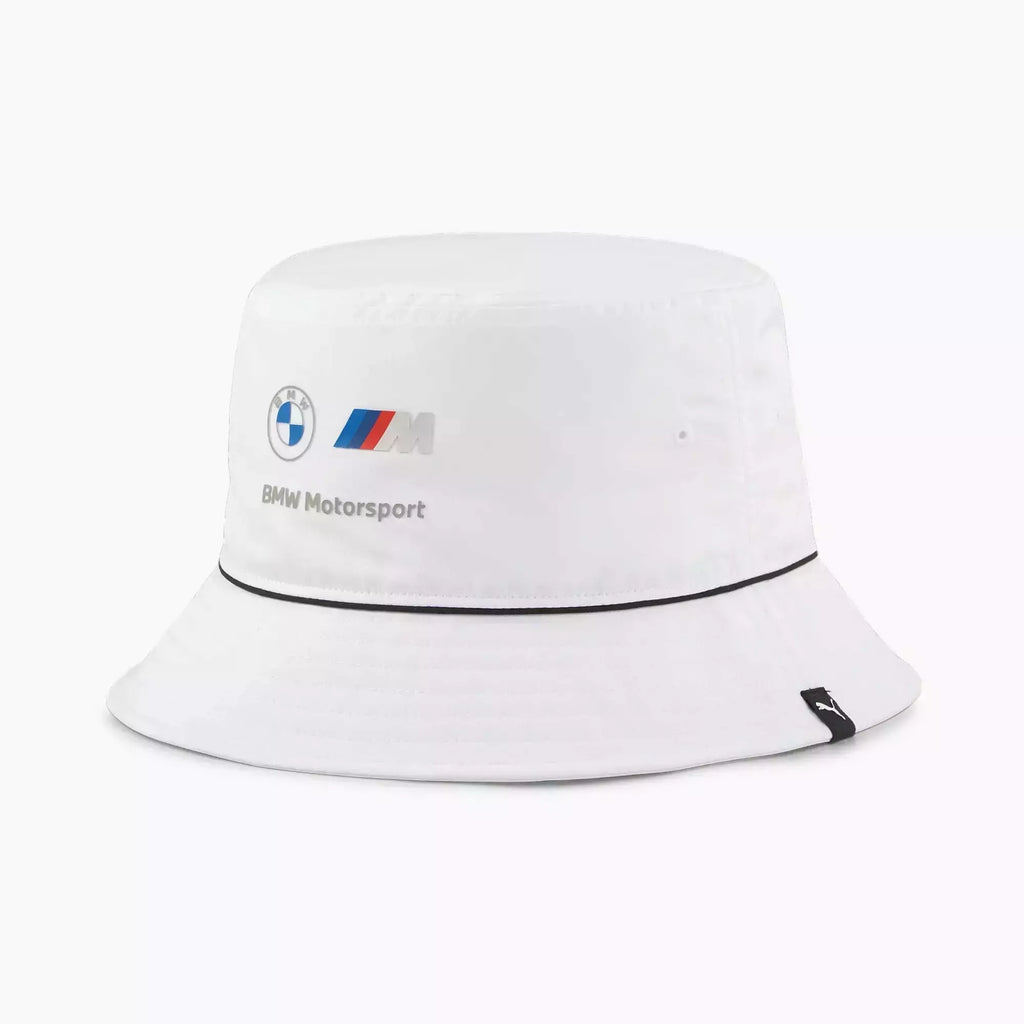 BMW "M" Motorsport Bucket Hat- Black/White Hats White Smoke