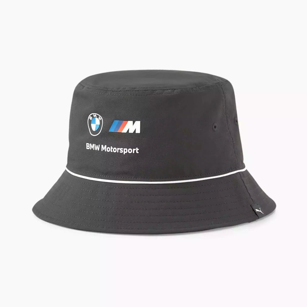 BMW "M" Motorsport Bucket Hat- Black/White Hats Snow