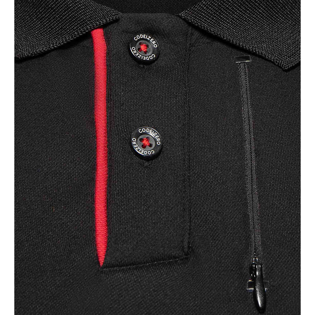 Alfa Romeo Racing F1 2023 Men's Team Polo Shirt - Black Polos Alfa Romeo 