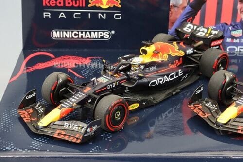 Red Bull Racing F1 Verstappen/Perez RB18 #11 1-2 Finish Emilia Romana GP 1:43 Model Car - Minichamps Model Cars Red Bull Racing 